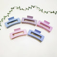 Load image into Gallery viewer, Matte Color Hair Claw Clip
