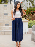 Load image into Gallery viewer, The Reed Pleated Midi Skirt
