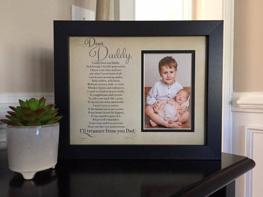 Daddy Photo Frame:  True Possessions New Father  Gift 4702