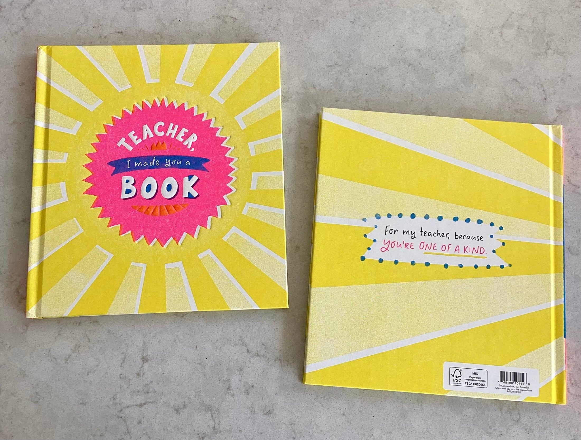 I made you a book