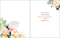 Load image into Gallery viewer, With Scripture Sympathy Greeting Card - Coral Blossoms
