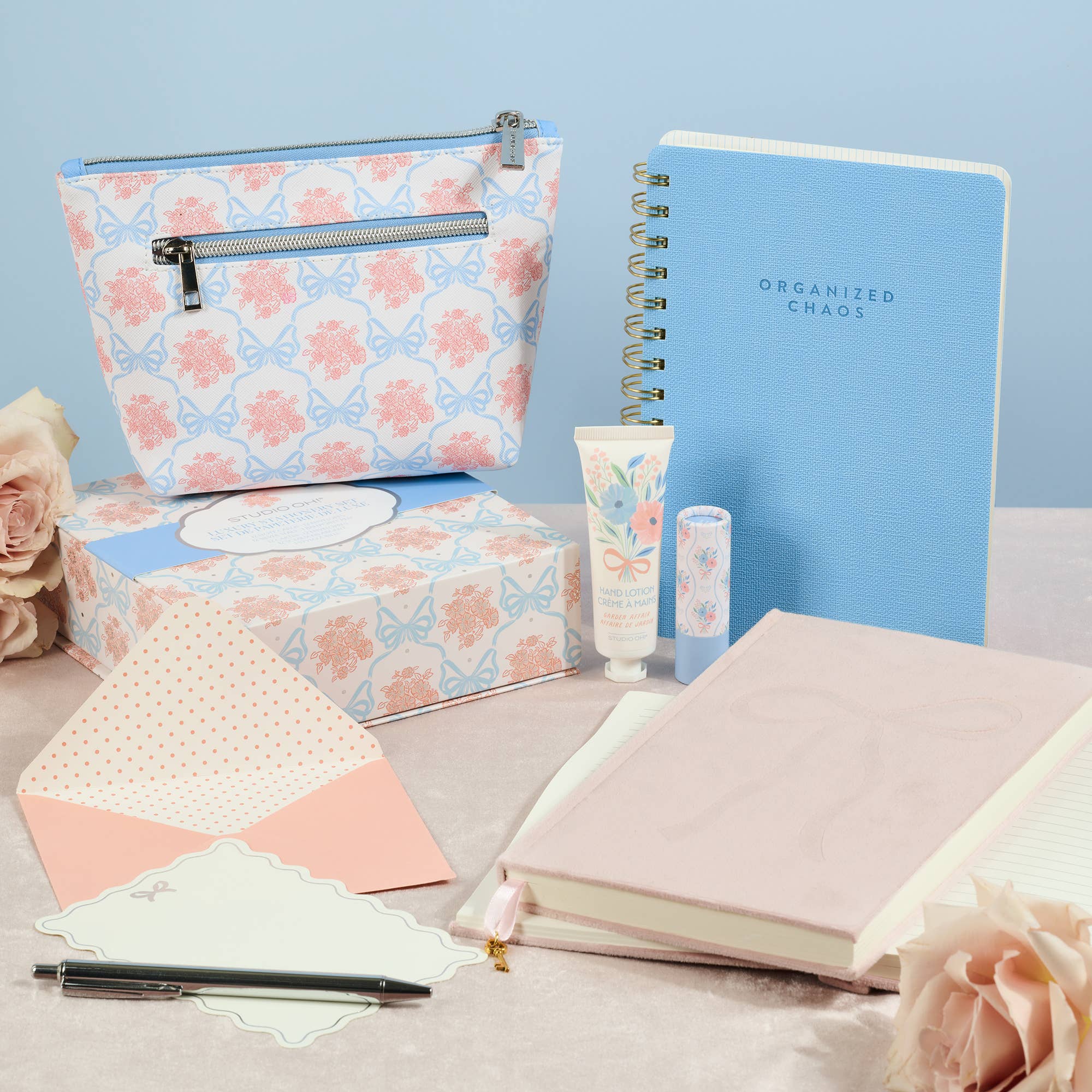Organized Chaos (Sky Blue) Agatha Notebook