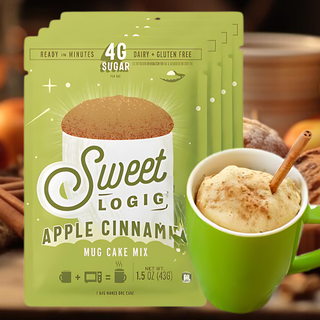 Apple Cinnamon Quick Mug Muffin Mix - Low Carb (10-Pack)