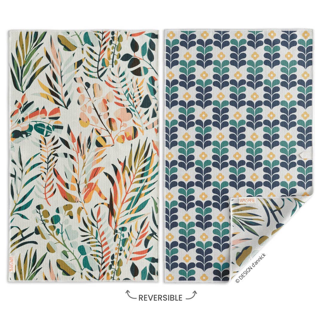 Colorful Leaves | Microfiber Kitchen Dish Towel