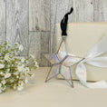 Load image into Gallery viewer, Written in Stars Remembered Memorial Gift  Glass Star 7727
