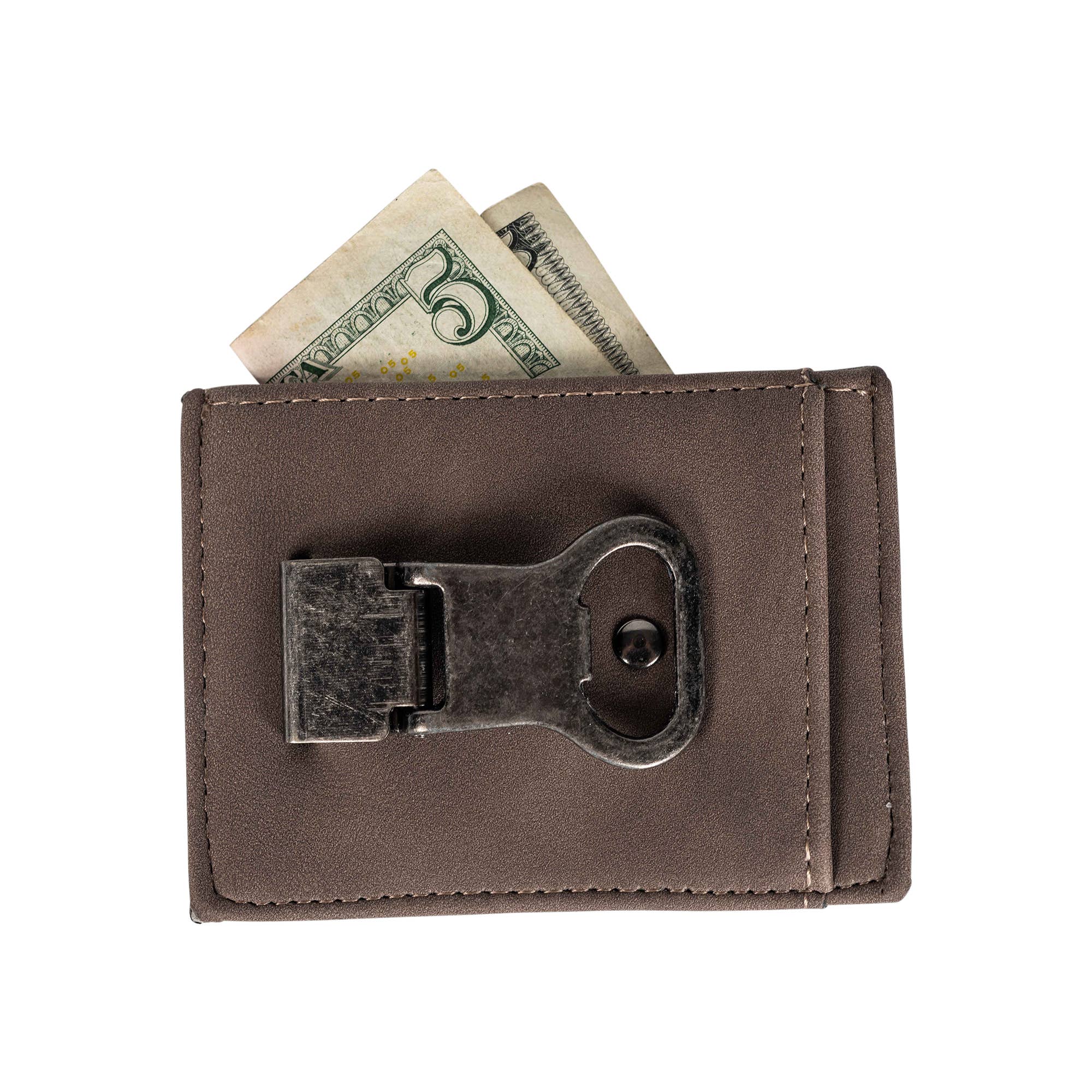 Money Clip With Beer Opener