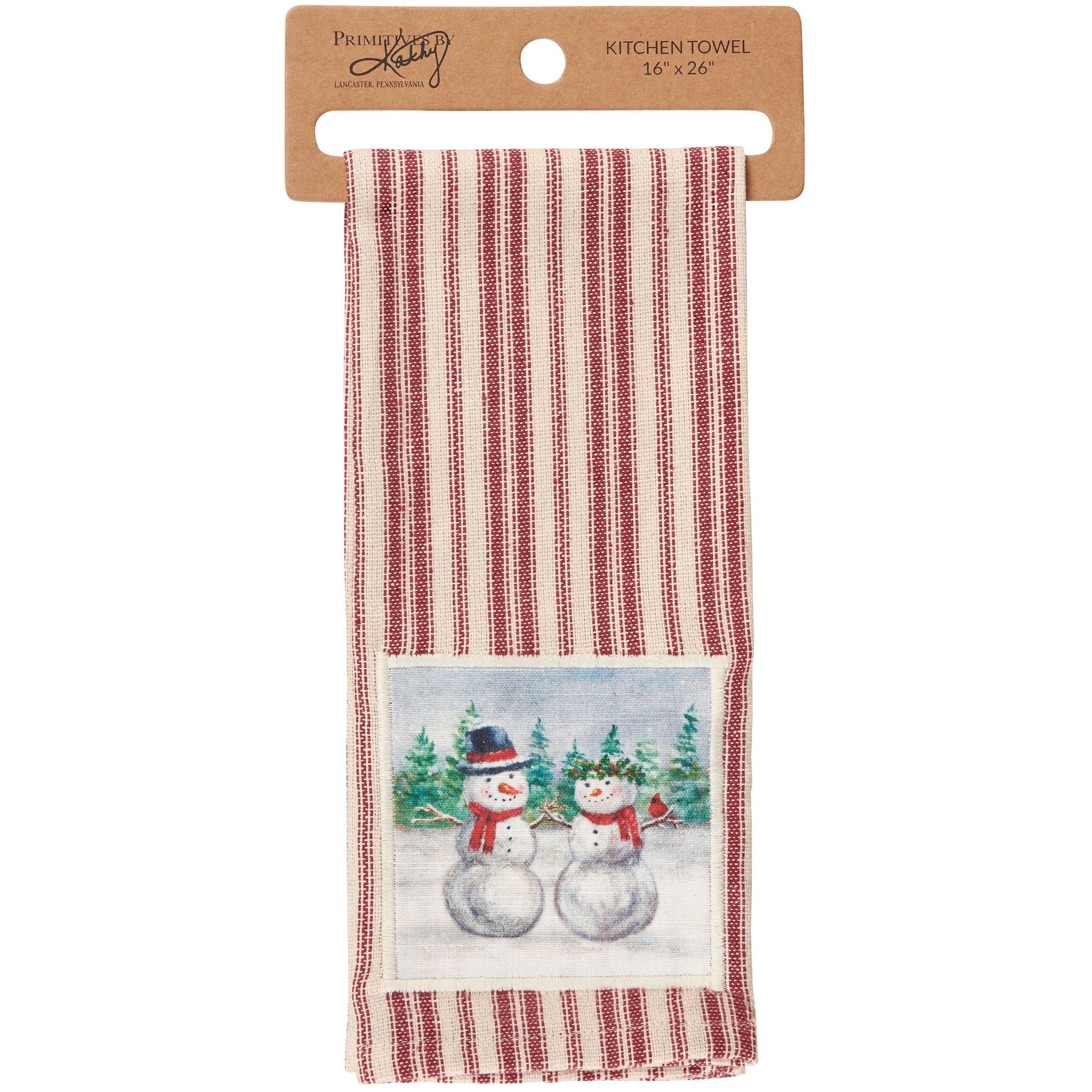 Snow Family Kitchen Towel