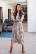 Load image into Gallery viewer, Long Sleeve Wrap Waist Ruthie Dress
