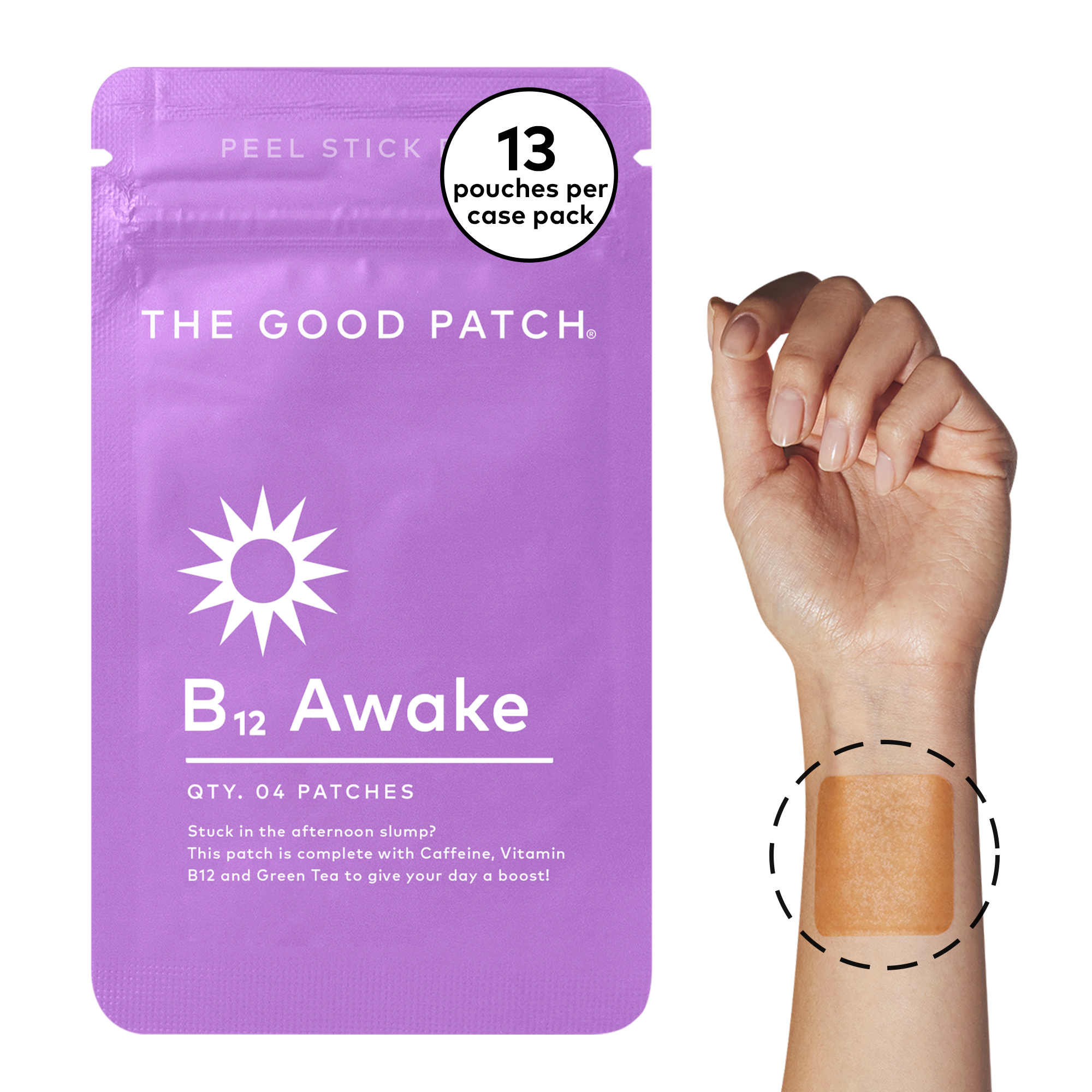 B12 Awake Wearable Wellness Patch