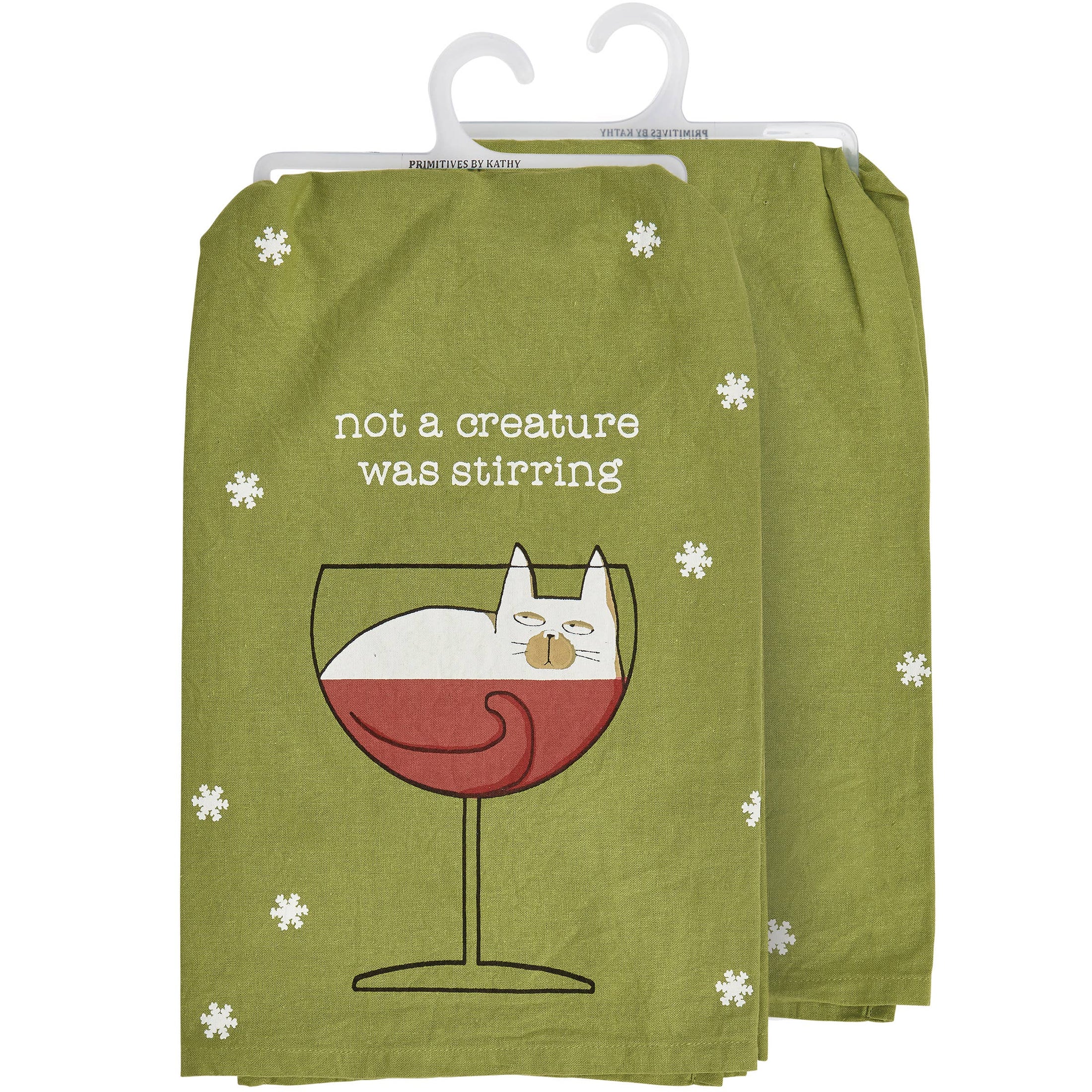 Not A Creature Kitchen Towel