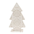 Load image into Gallery viewer, Snowflake Embossed Distressed Metal Christmas Tree
