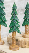 Load image into Gallery viewer, Resin Carved Alpine Tree, 9"
