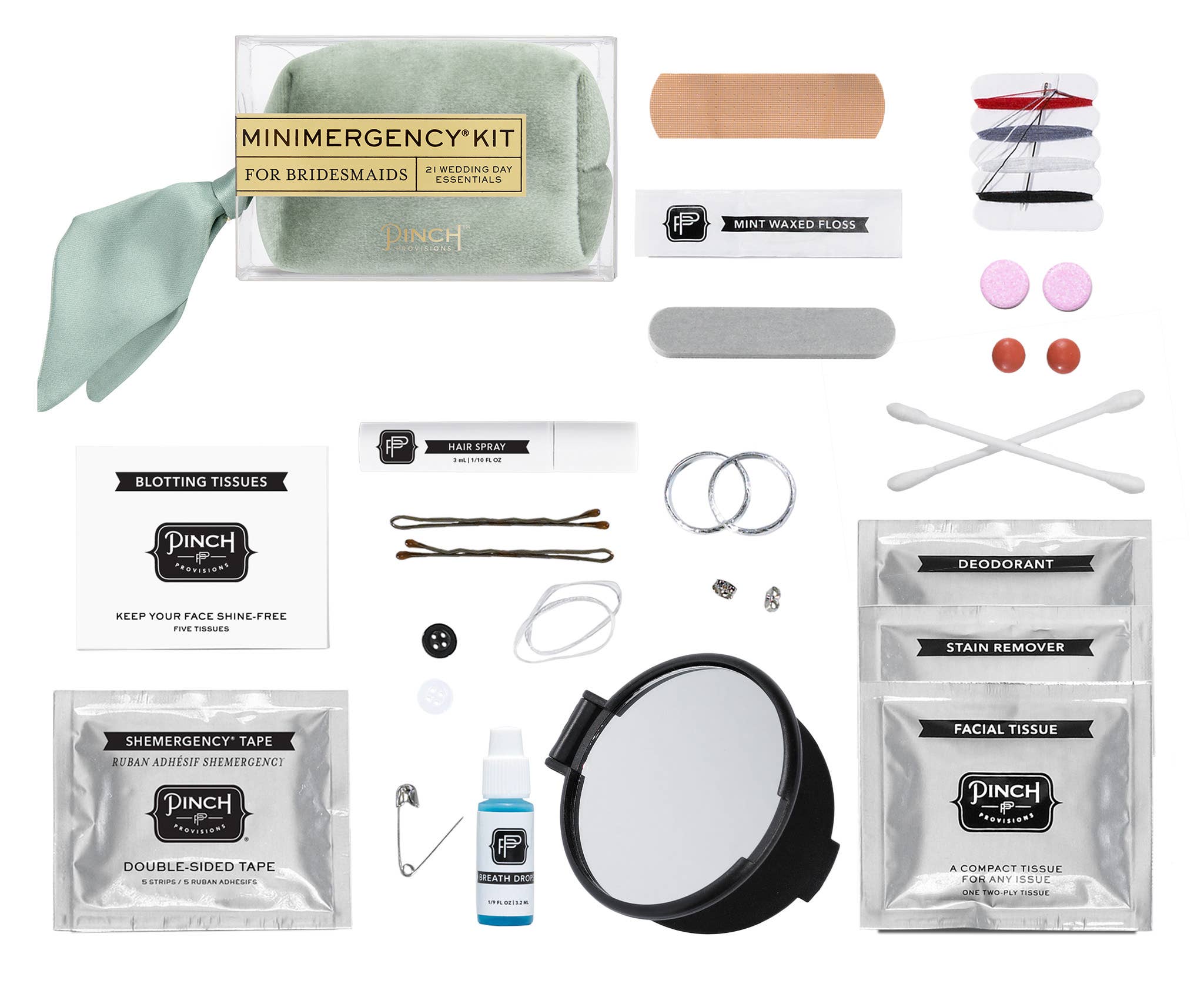 Velvet Minimergency Kits for Bridesmaids