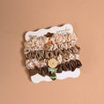 Load image into Gallery viewer, Scrunchie Charm Set-Maple Gingham
