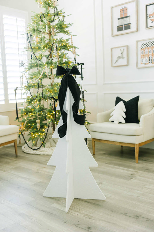 Wood cutout tree CHRISTMAS Christmas Decor