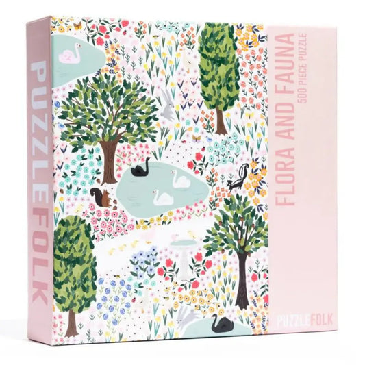 Flora & Fauna 500 piece puzzle