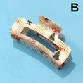 Load image into Gallery viewer, Holiday & Christmas Tree Stripe Hair Claw Clips | 40H1125

