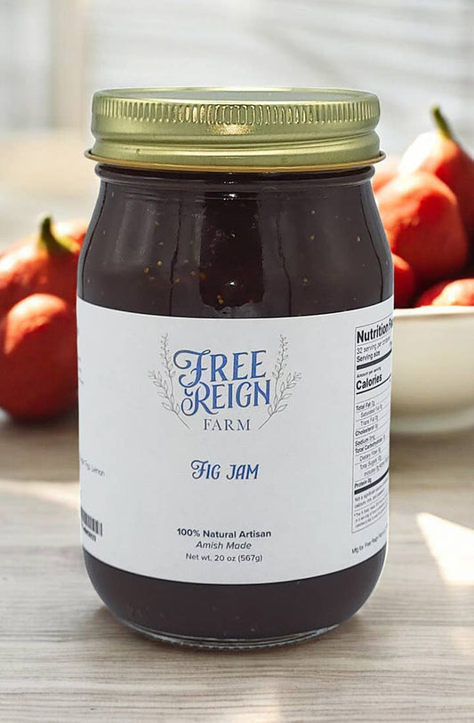 Amish Made Fig Jam. All Natural.
