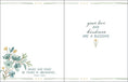 Load image into Gallery viewer, With Scripture Mother's Day Greeting Card - Blue/Gold Flower
