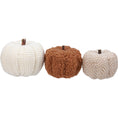 Load image into Gallery viewer, Knitted Pumpkin Set
