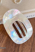 Load image into Gallery viewer, Jumbo Lay Flat Oval Hair Claw Clips Secure Styling | 40H1040
