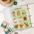 Load image into Gallery viewer, Strawberry Meadow Petite Recipe Binder
