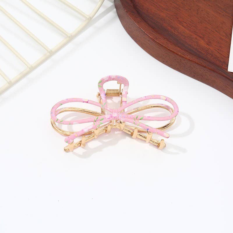 Botanical Floral Coquette Clip Hair Claw Clips | 40H1102