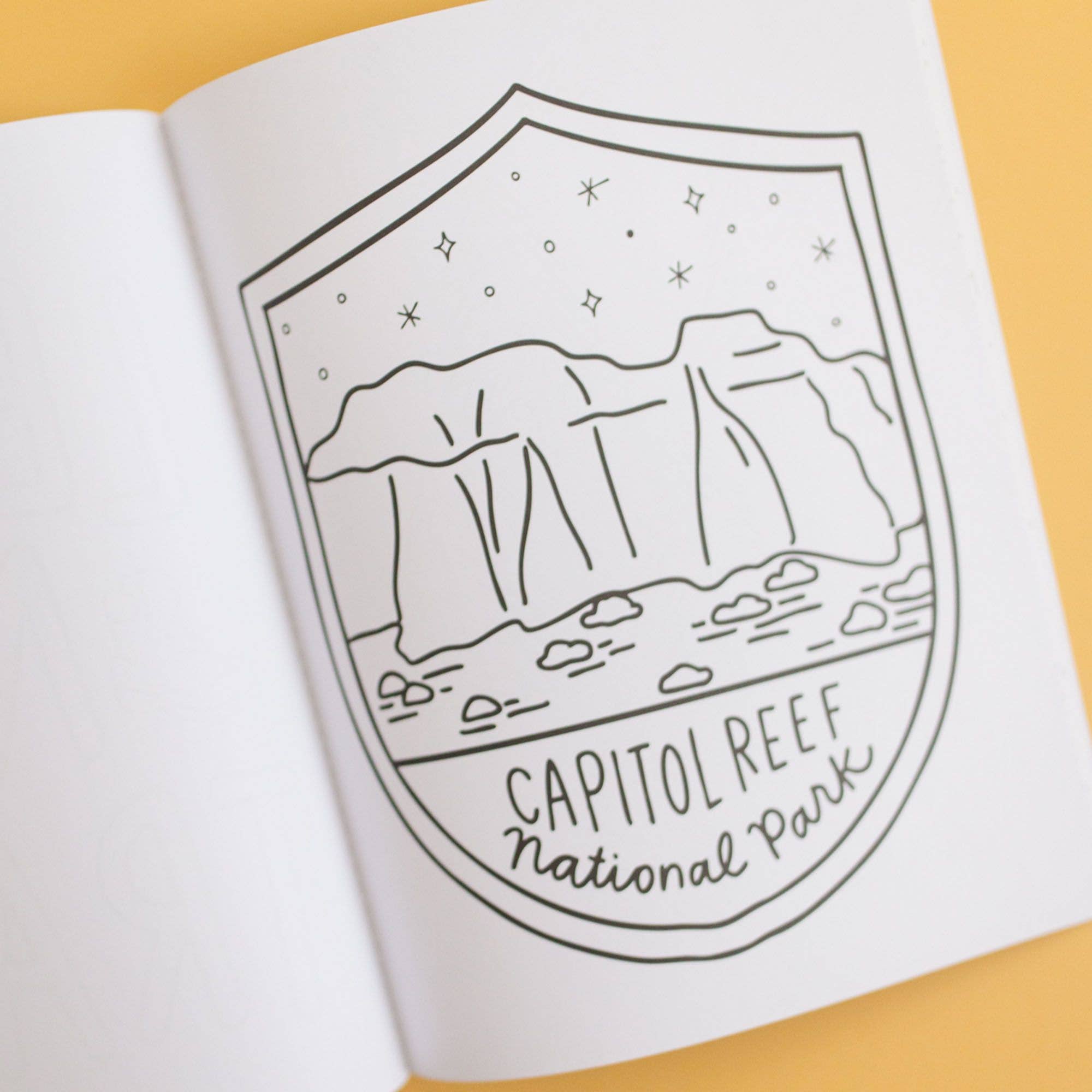 National Parks Coloring Book