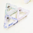 Load image into Gallery viewer, Triangle Shaped Acrylic Hair Claw Clip
