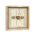 Load image into Gallery viewer, HORN/BLESS OUR HOME Christmas Décor
