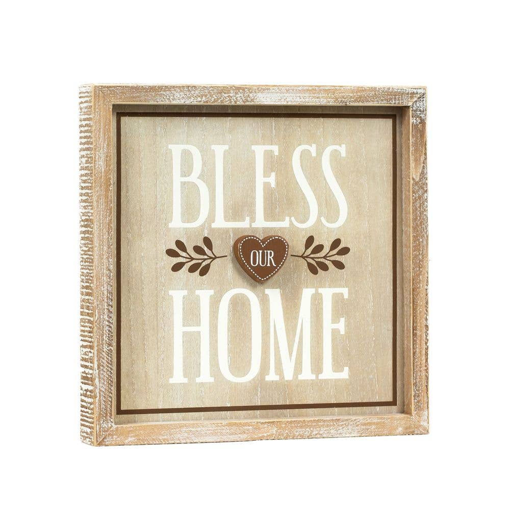 HORN/BLESS OUR HOME Christmas Décor