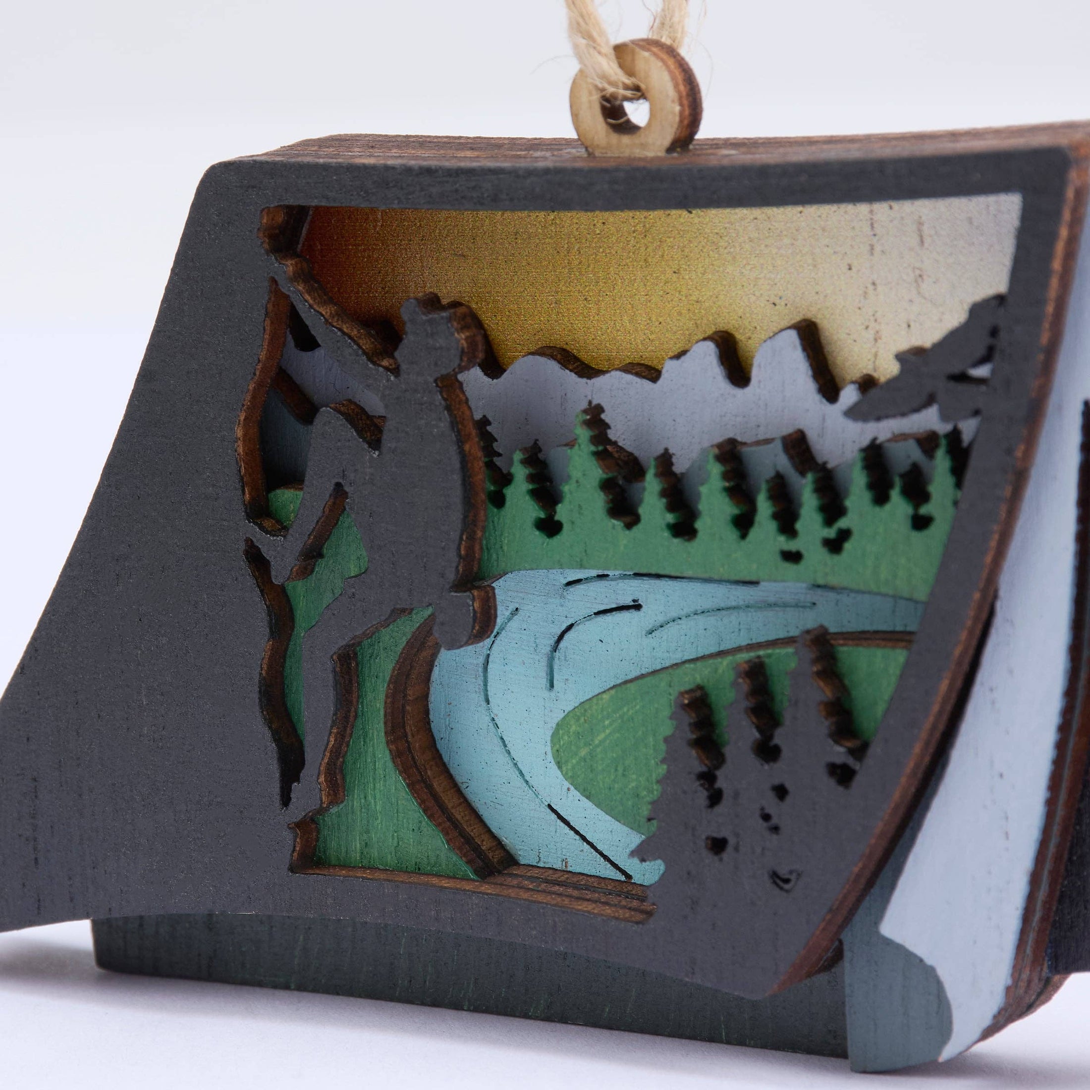 Camping Tent Magnetic Ornament