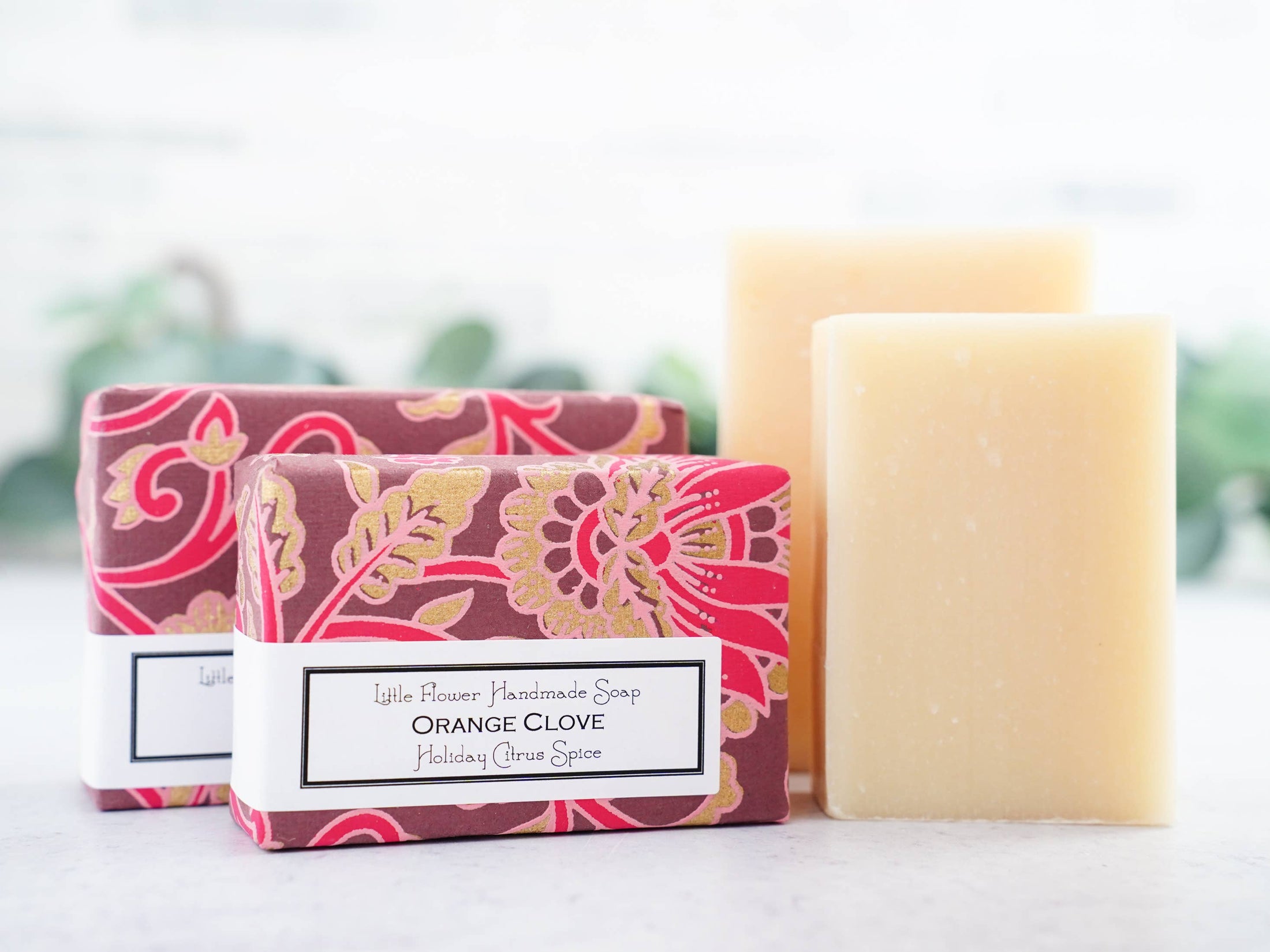 Orange Clove Handmade Fall Soap