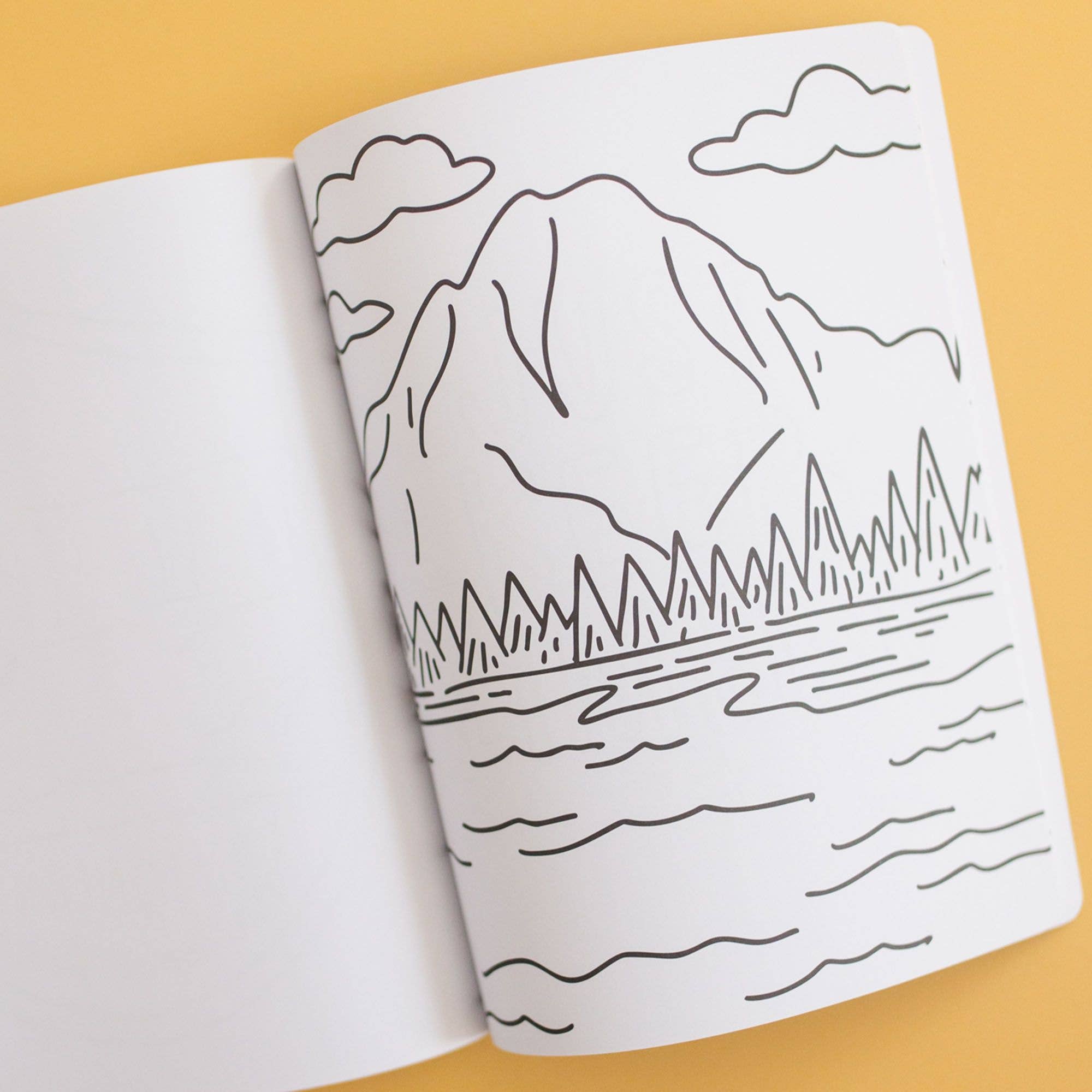 National Parks Coloring Book