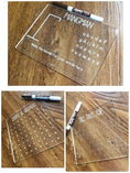 Load image into Gallery viewer, Dry Erase Acrylic Game Boards | Reusable Game Boards
