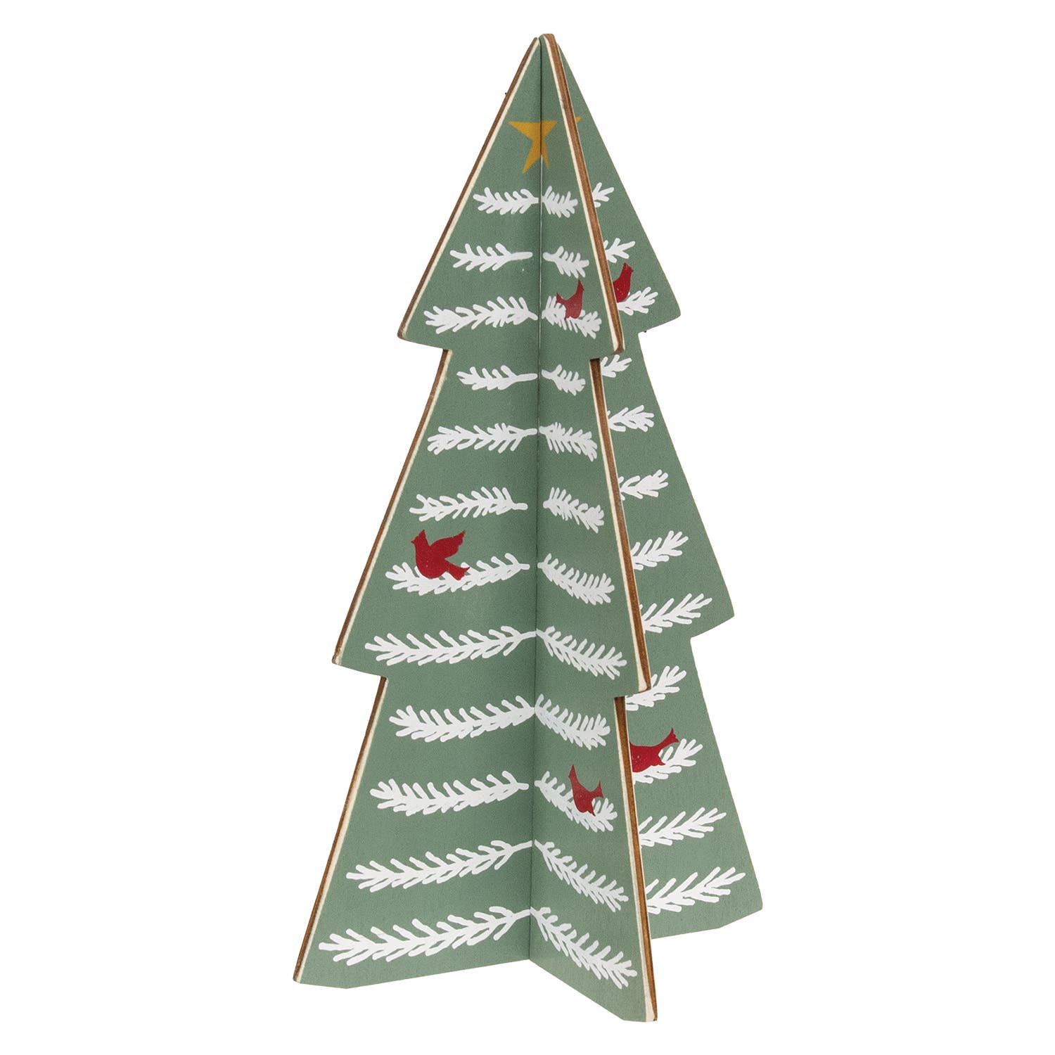 3/Set - Wooden Dimensional Yuletide Christmas Tree Sitters