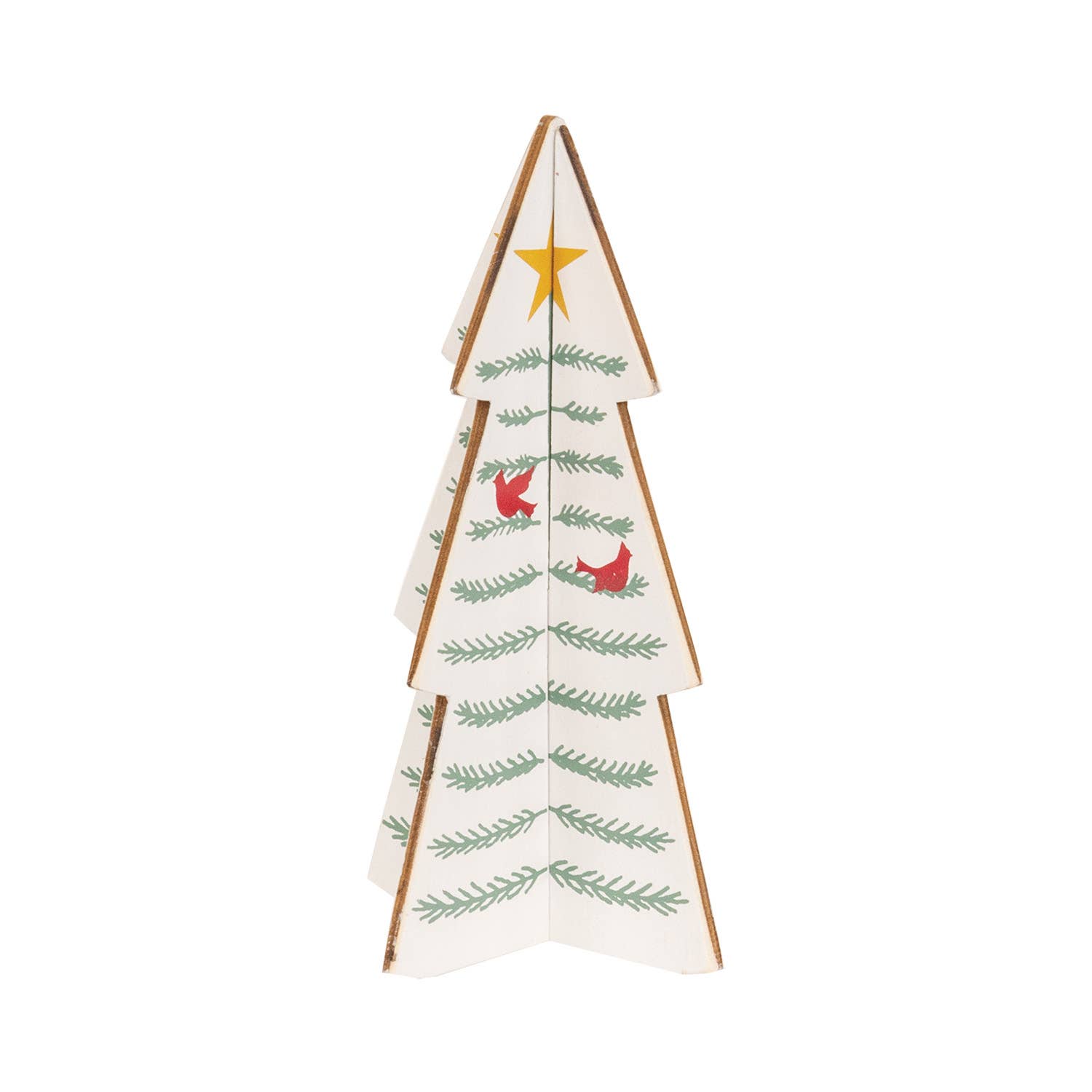 3/Set - Wooden Dimensional Yuletide Christmas Tree Sitters