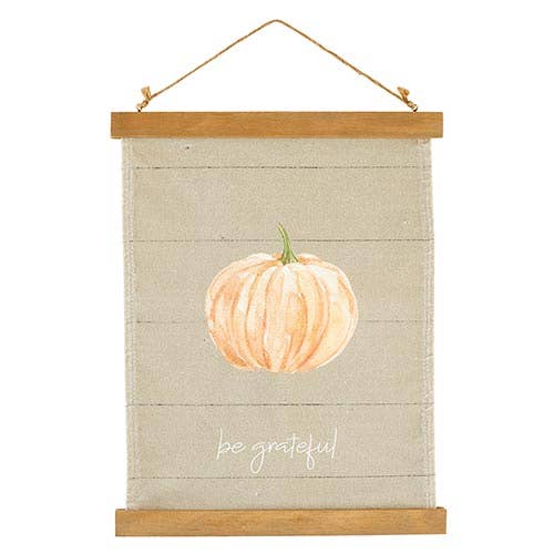 12x16 Frmd Banner-Be Grateful