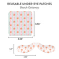 Load image into Gallery viewer, Beach Getaway Reusable Under-Eye Patches
