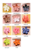 Load image into Gallery viewer, OVERSIZE MATTE FLOWER HAIR CLAW CLIPS | 40H459
