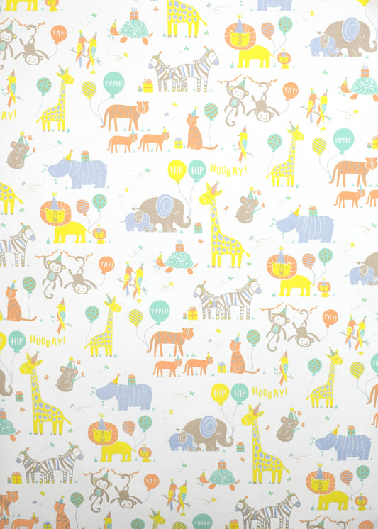 Baby Animals Roll Wrapping Paper