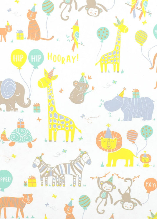 Baby Animals Roll Wrapping Paper