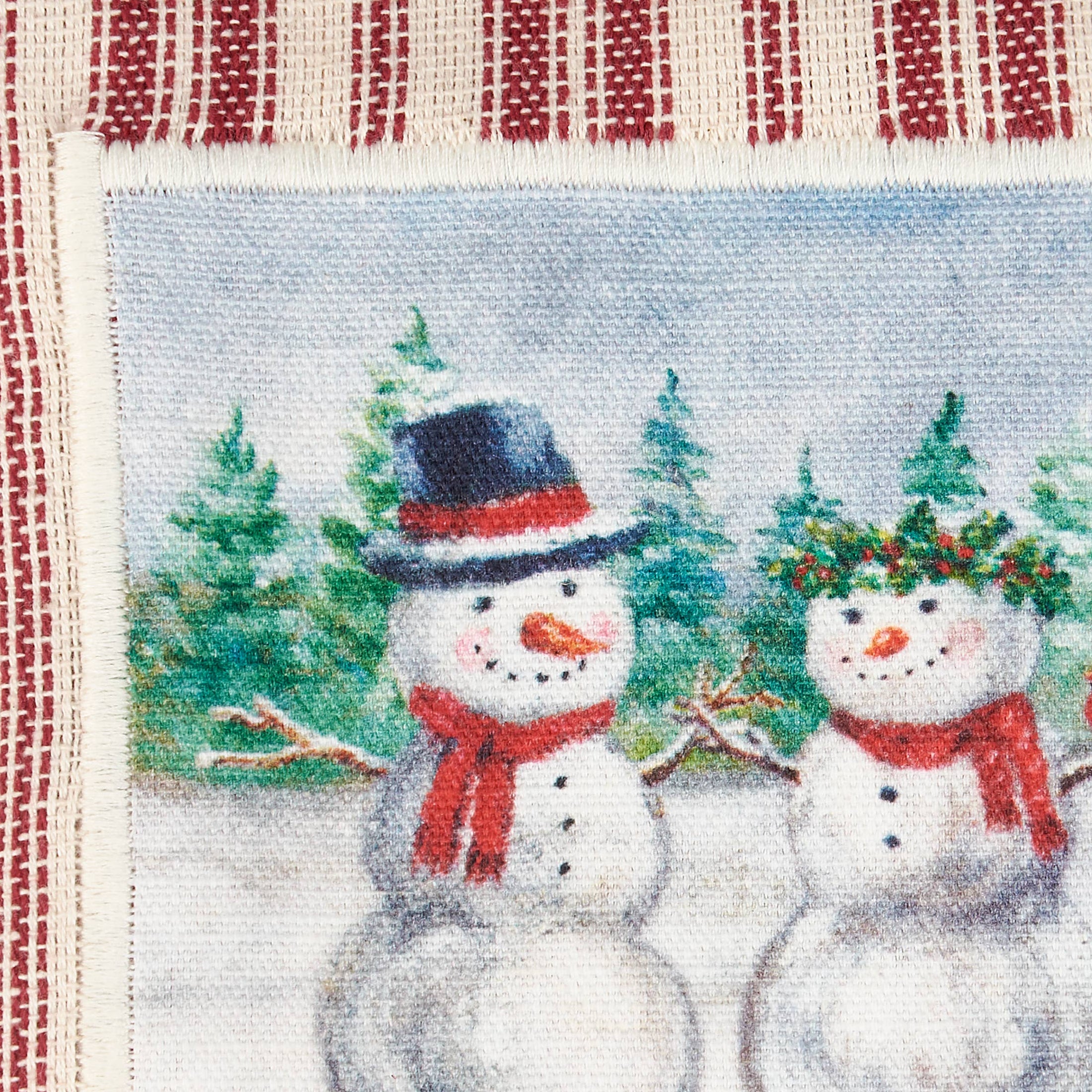 Snow Family Kitchen Towel