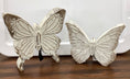 Load image into Gallery viewer, Whitewashed Resin Butterfly
