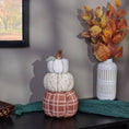 Load image into Gallery viewer, Fall Patterns Pumpkin Stack
