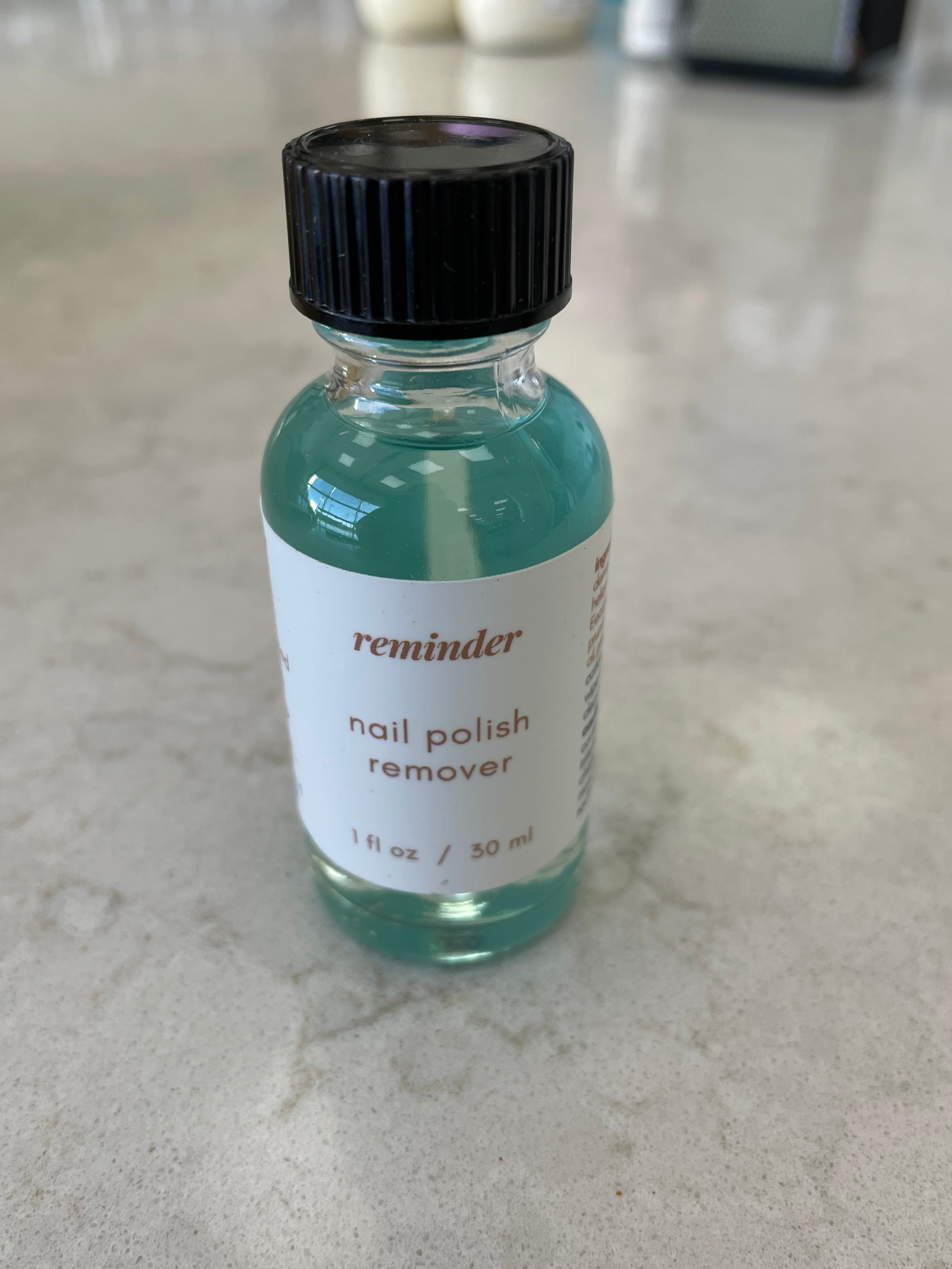Reminder Nail Polish Prep and Care