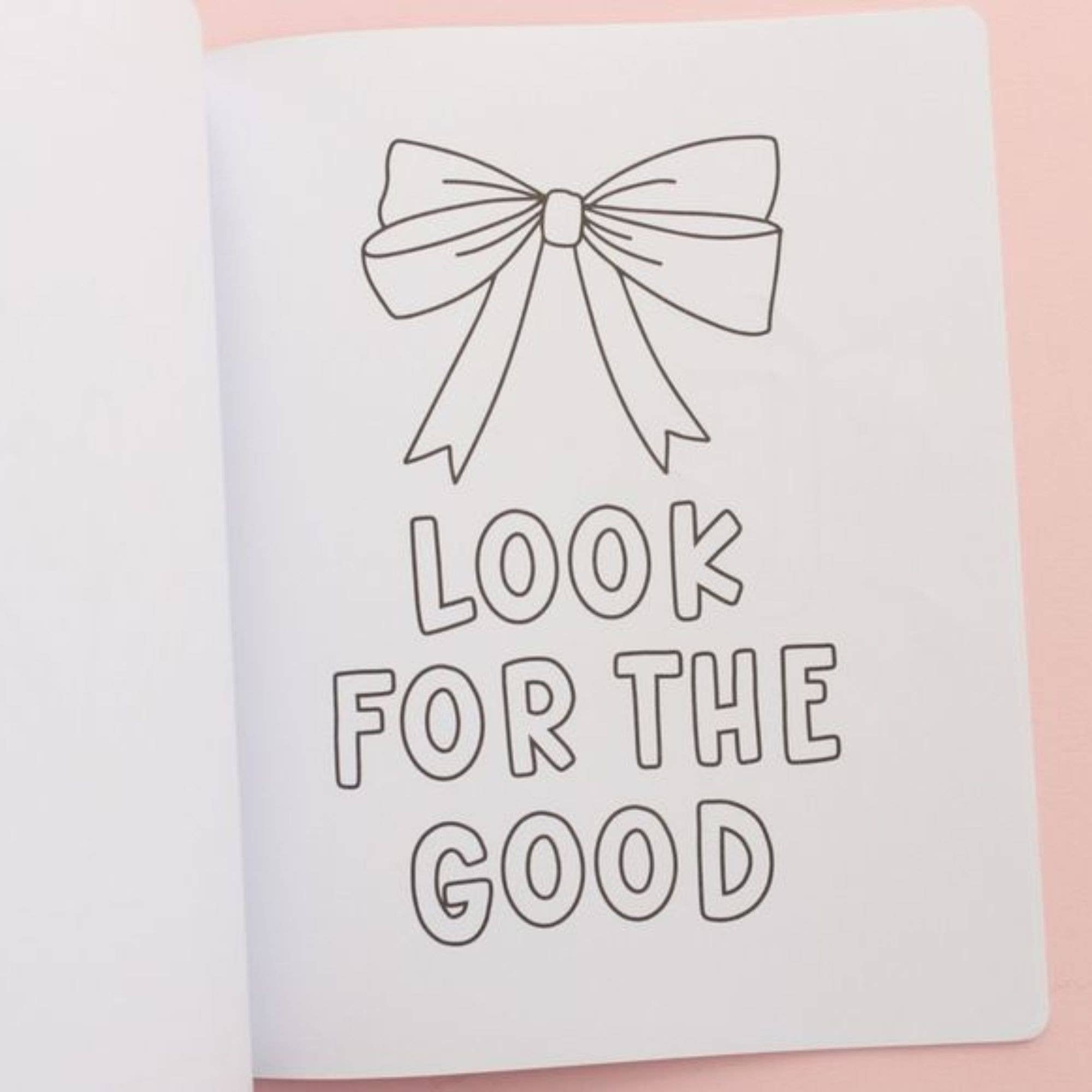Bows & Blooms Coloring Book