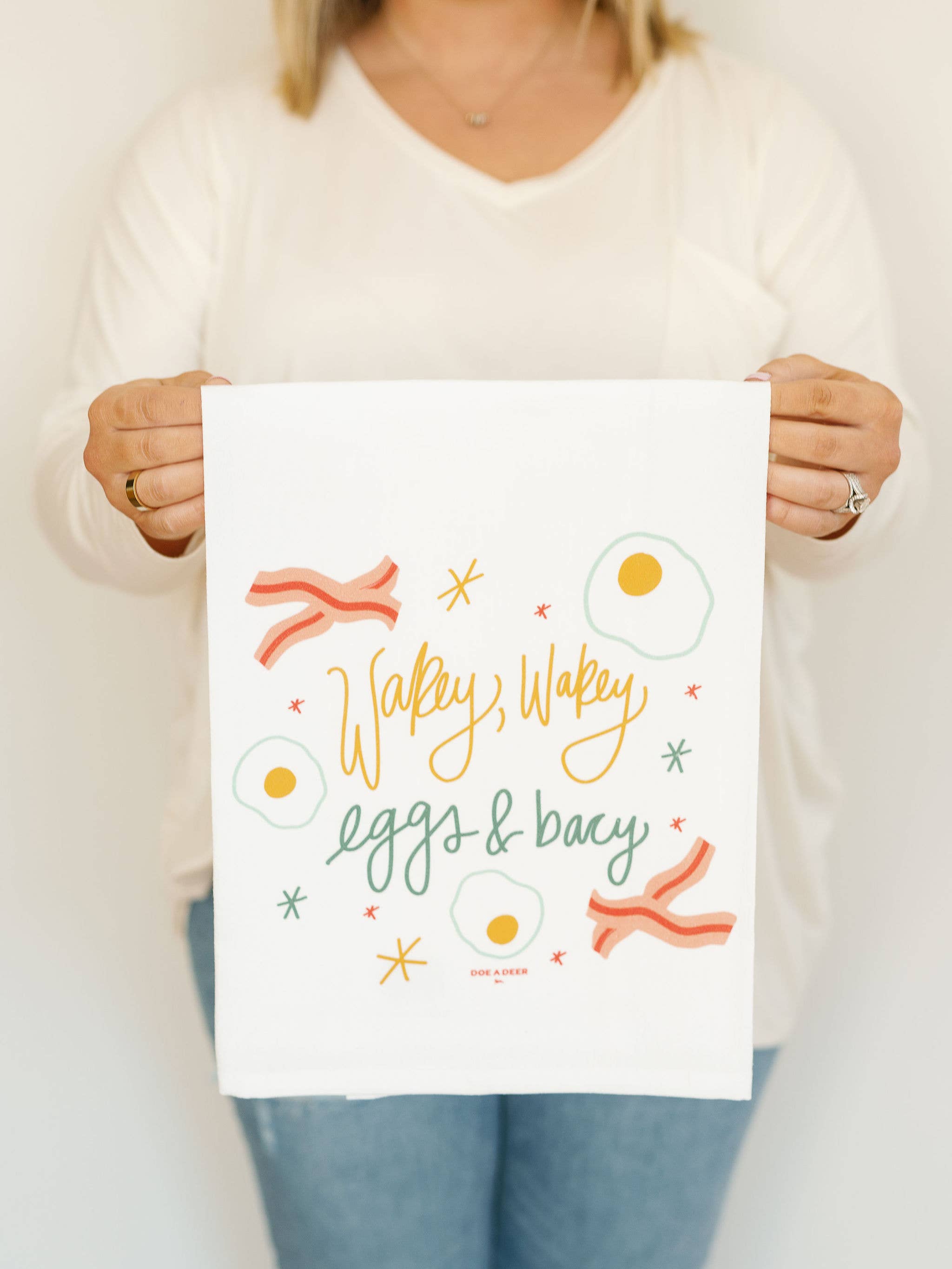 Wakey Wakey - Flour Sack Towel | Breakfast
