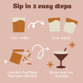 Load image into Gallery viewer, Espresso Martini Mixer - Single Packets / Caddy Refills
