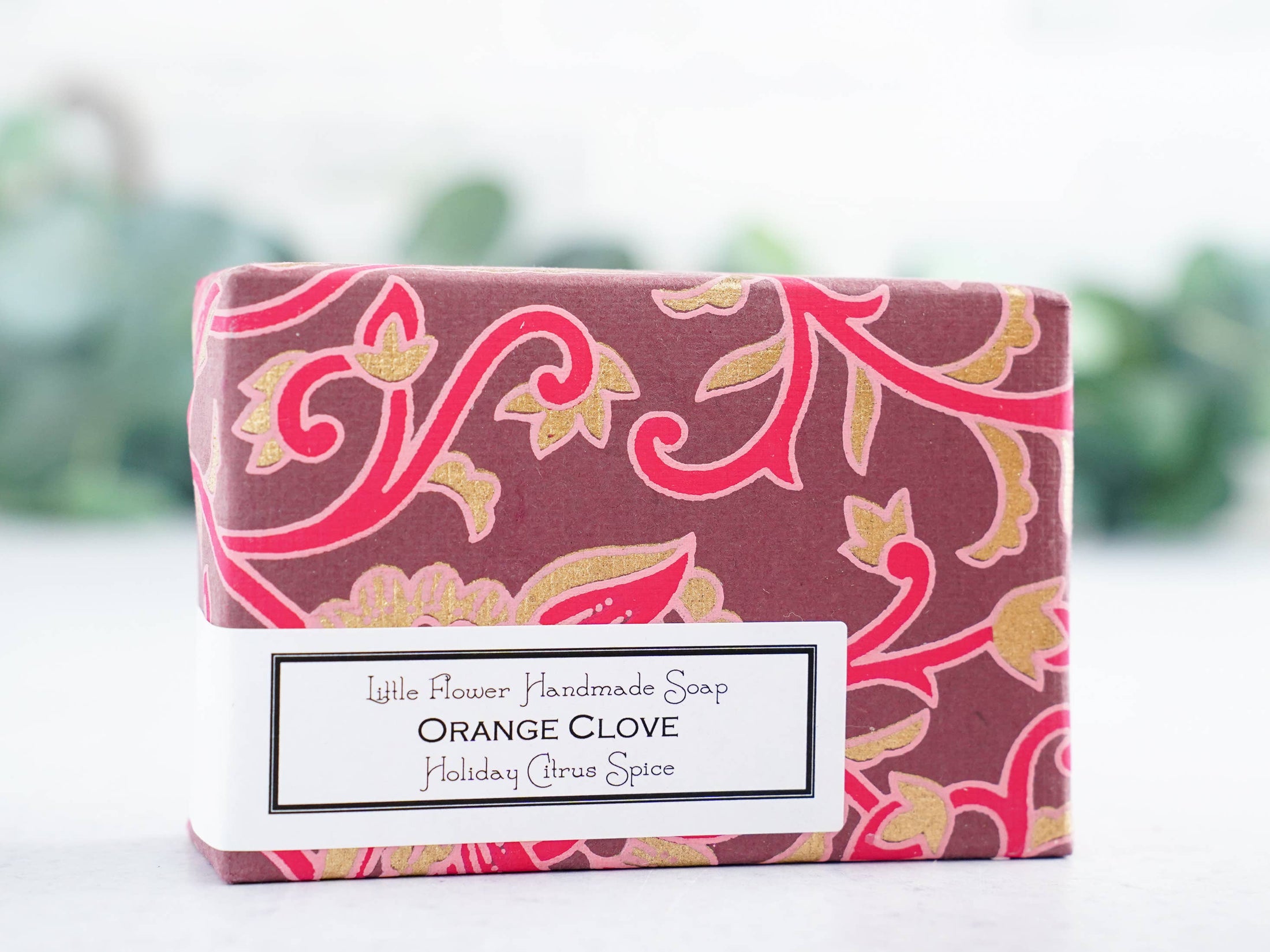 Orange Clove Handmade Fall Soap